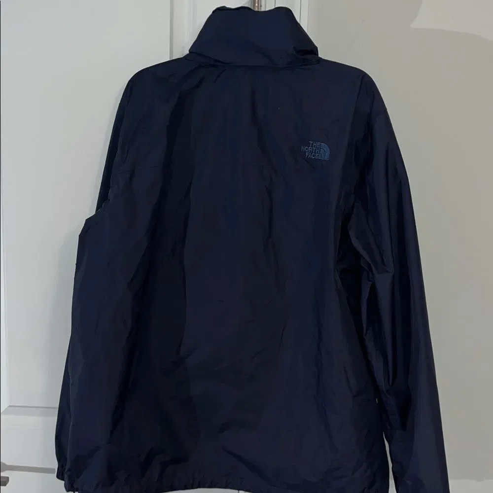 The North Face Men’s Dryvent Waterproof Hooded City Rain Parka Jacket Blue S/XL